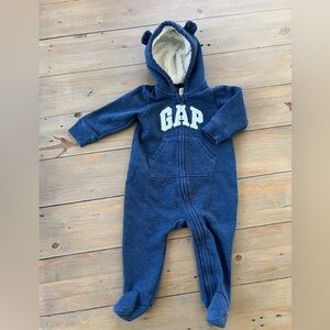 GAP Hooded Infant Jumpsuit